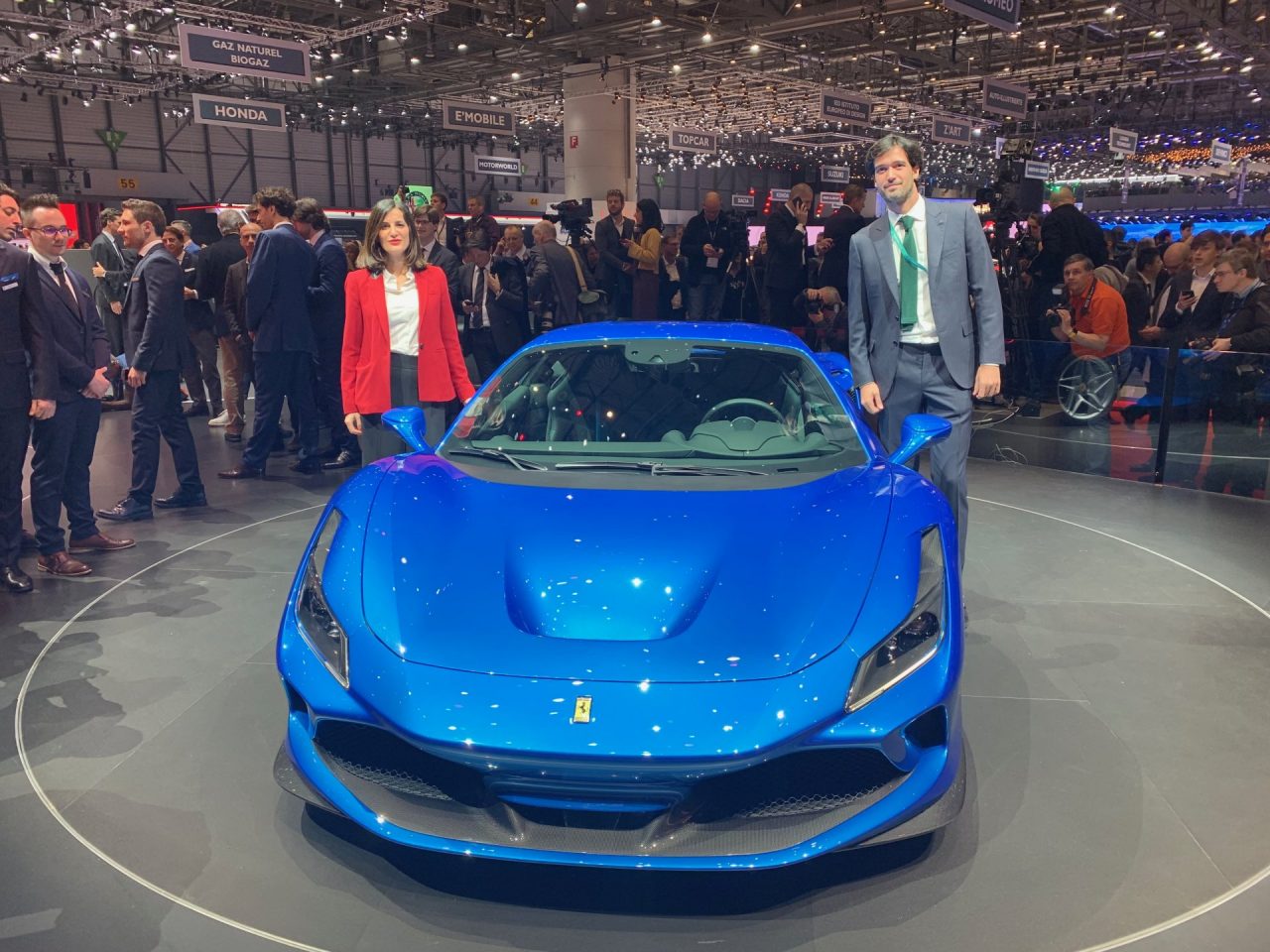 L’azienda Fontana al Salone di Ginevra per la presentazione della nuova Ferrari