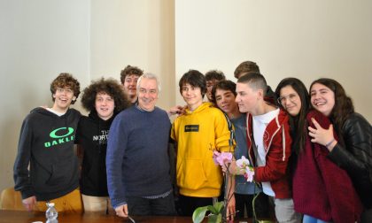Davide Van De Sfroos ospite del Liceo Leopardi FOTO E VIDEO
