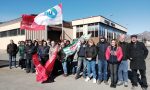 Gli operai della Maggi Catene incrociano le braccia: picchetto davanti all'azienda FOTO