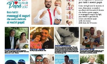 Festa del papà:  oggi sul Giornale di Merate le vostre foto con dedica