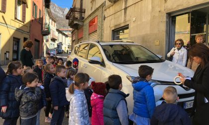 Traffico in tilt per le vie di San Giovanni a Lecco