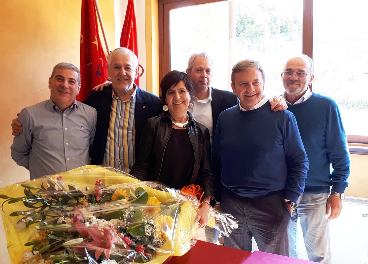 Spi Cgil Lecco: Marco Brigatti cede il testimone a Giuseppina Cogliardi