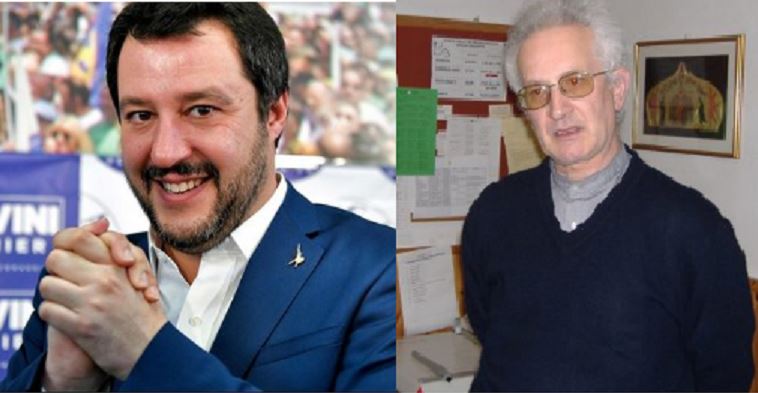 Ministro Salvini contro don Giorgio de Capitani: nuovo rinvio della causa