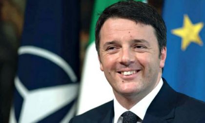 Matteo Renzi venerdì a Lecco