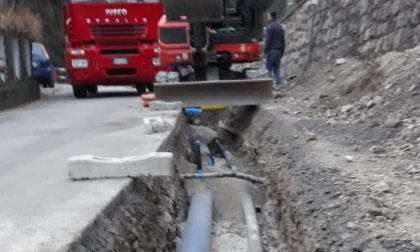 Continuano i lavori di rinnovo acquedotto a Valmadrera