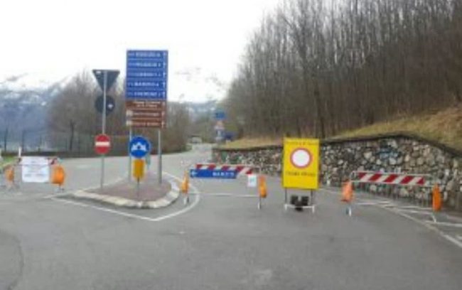 A due settimane dalla frana riapre la Provinciale 64