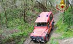 Soccorritori mobilitati alla ricerca di un pittbull