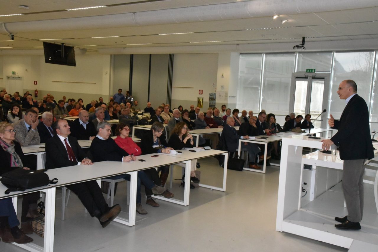 Lectio magistralis di Enrico Letta al Polimi di Lecco