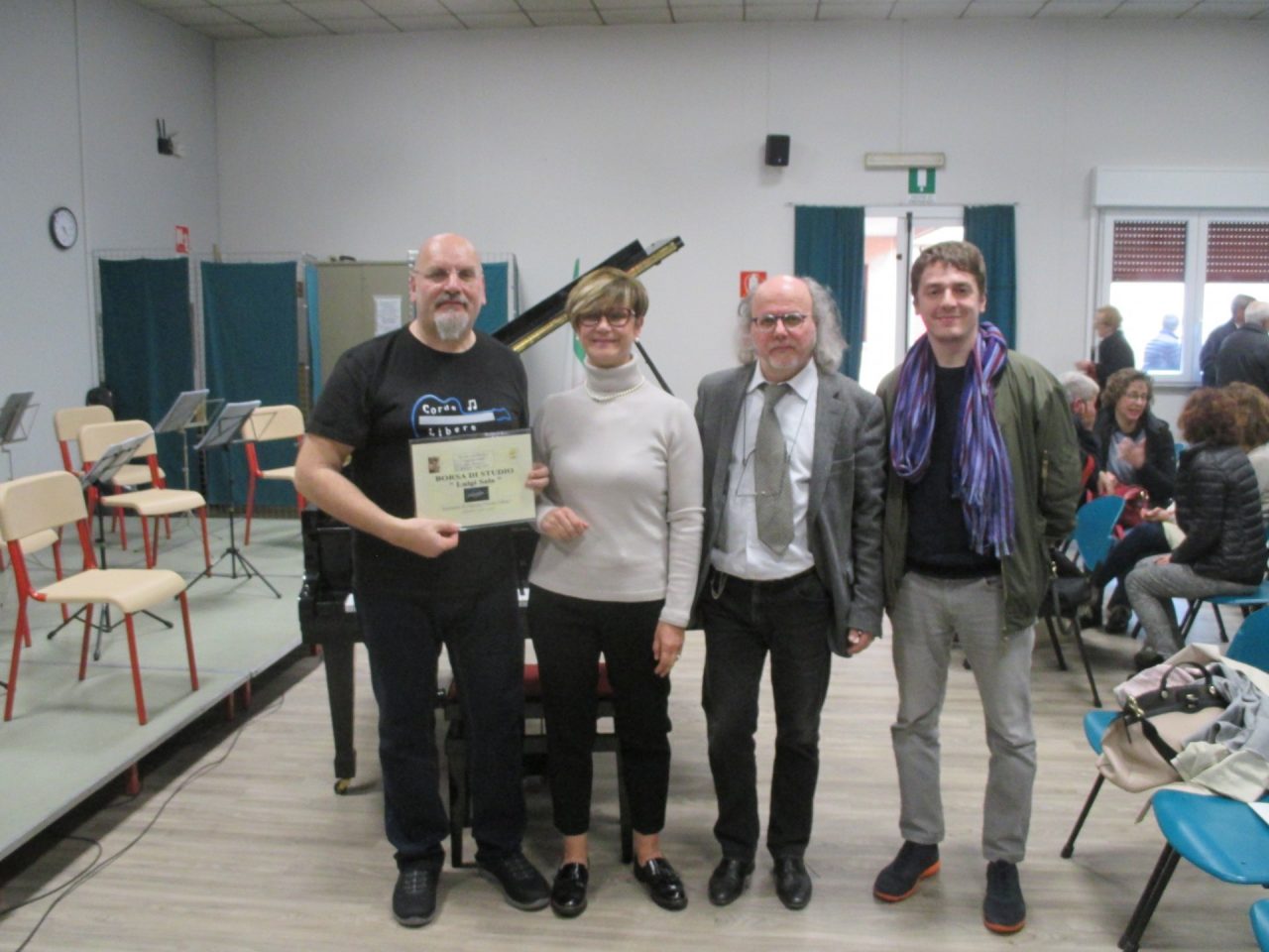 Corde Libere vince la borsa di studio dedicata a Luigi Sala FOTO