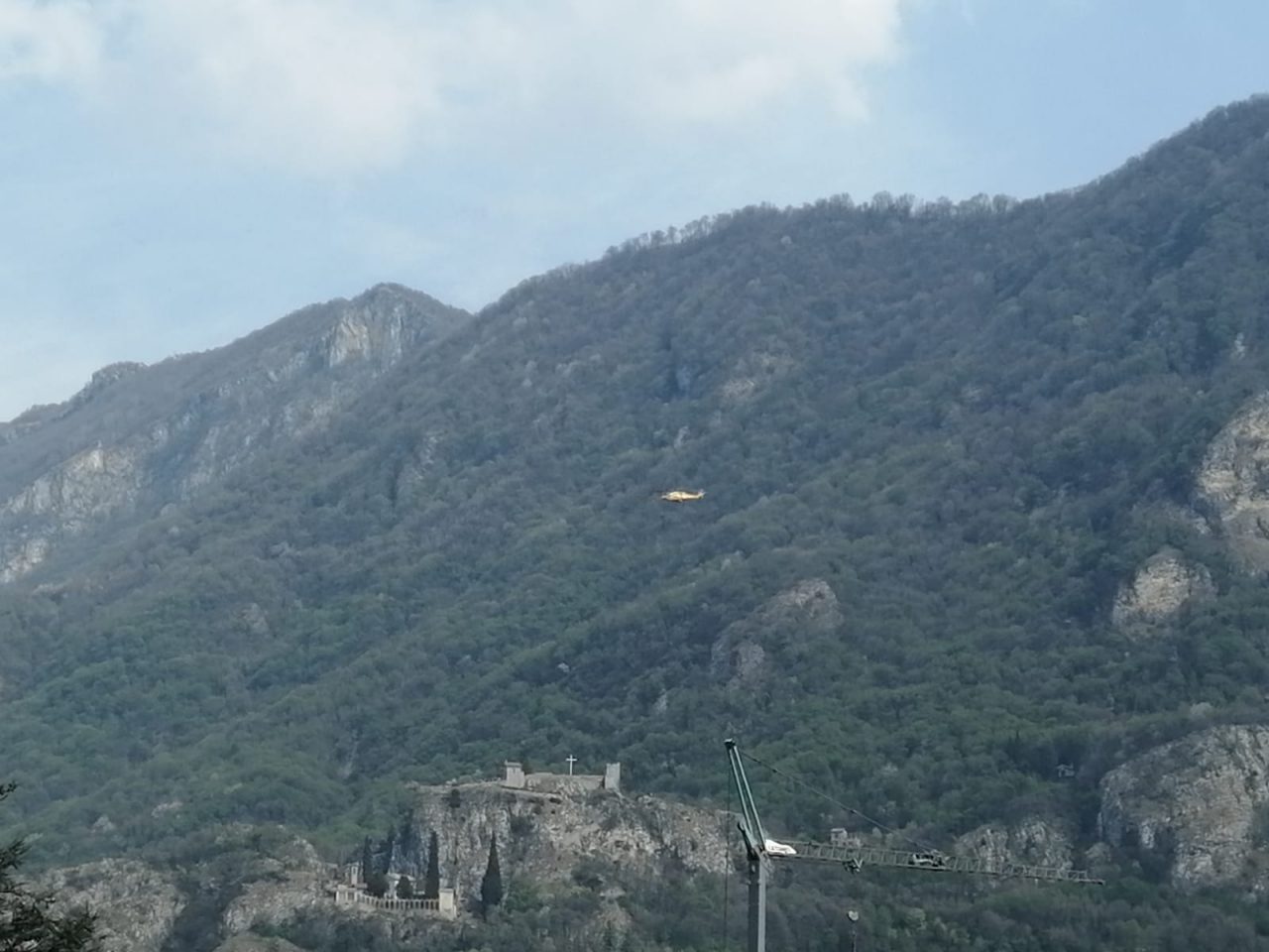 Precipita in falesia: grave un sessantenne FOTO