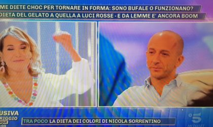 Paolo Godina in tv da Barbara D'Urso per sfidare il dietologo dei vip FOTO