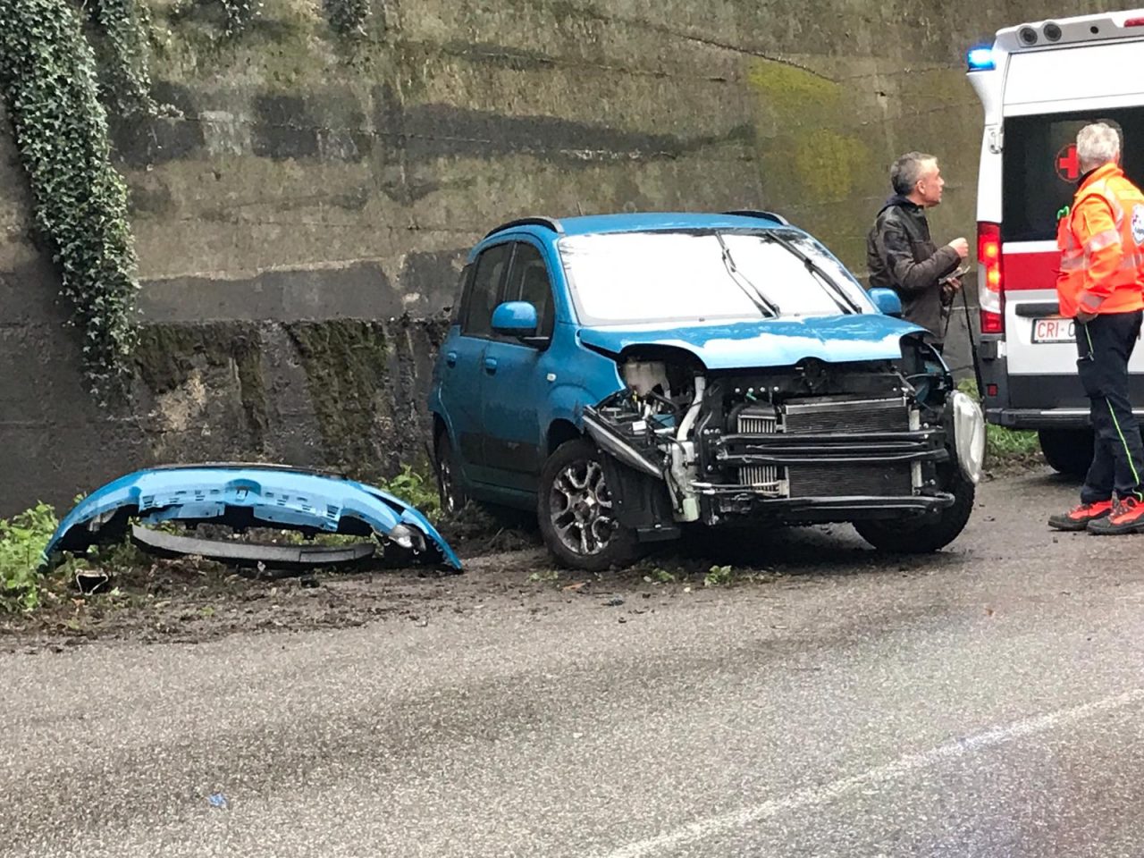 Incidente stradale lungo la Provinciale FOTO