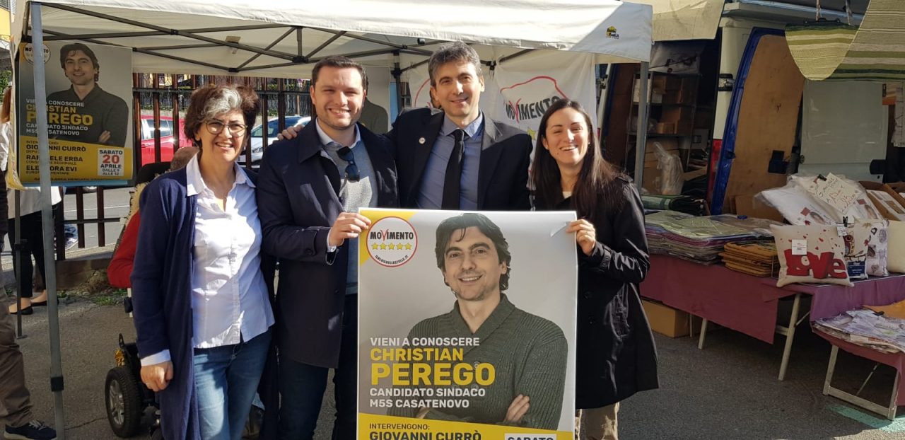 Casatenovo, Christian Perego candidato sindaco del Movimento 5 Stelle FOTO