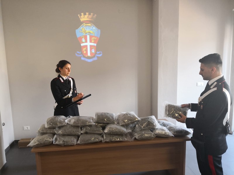 Beccati con 8 chili di marijuana: in manette 3 lecchesi