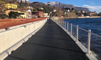 Ciclabile Lecco-Abbadia: terminata l'illuminazione del sottopasso di Pradello