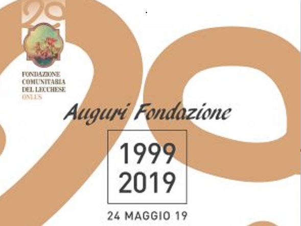 20 candeline per la Fondazione Comunitaria Lecchese