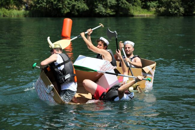 Al “Maggio Imbersaghese 2019”, raduno dei Gruppi di cammino Soap Kayak Race