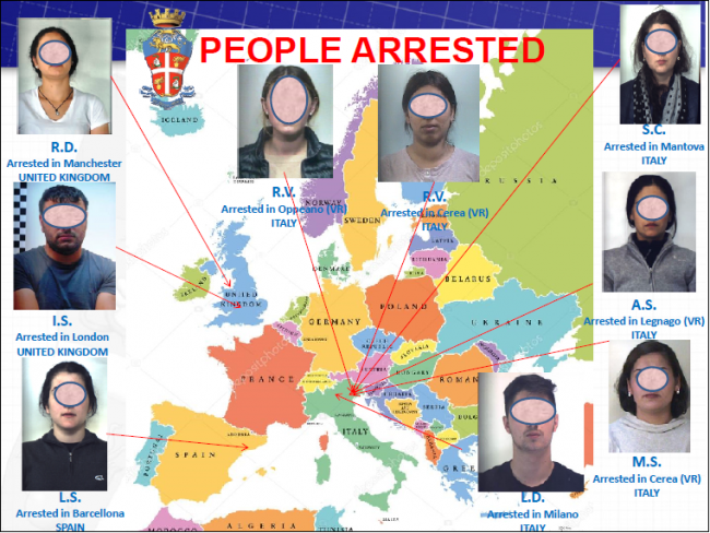 Truffa dell’abbraccio, maxi operazione europea dei Carabinieri. Raggiri anche a Lecco FOTO e VIDEO