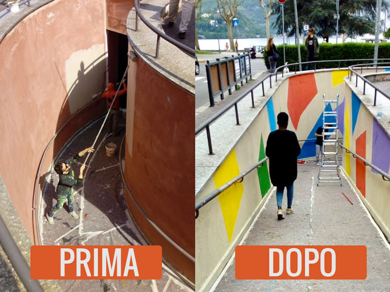 Avere cura del bene comune: partiti i lavori in corso Europa a Lecco