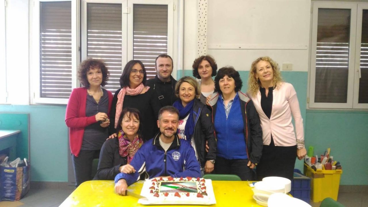 Grande festa a scuola per il sindaco Ceroli FOTO