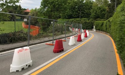 Partiti i lavori per l'allargamento di via San Francesco a Merate