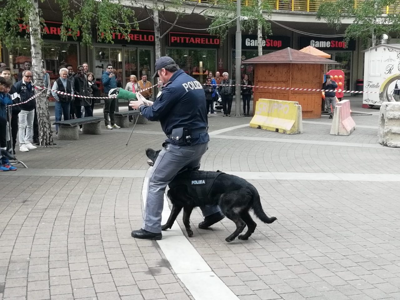 Lecco: ecco come un cane della Polizia sventa uno scippo FOTO E VIDEO