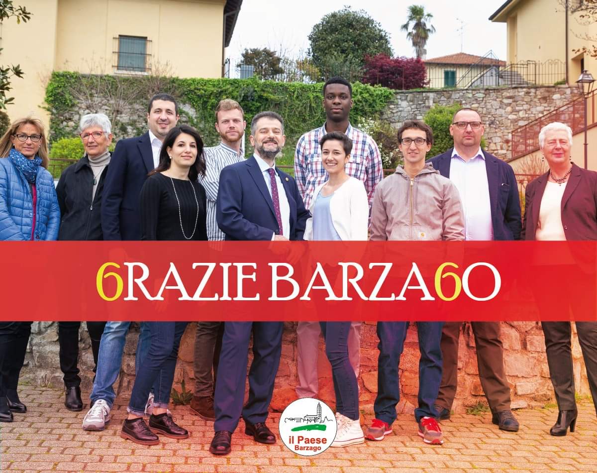 Elezioni Barzago: Ceroli ha la fascia tricolore