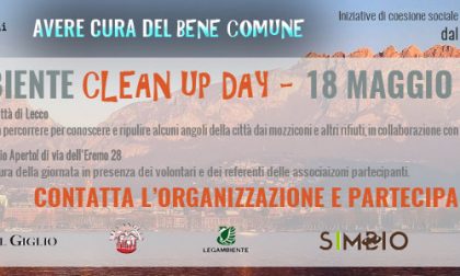 Sabato a Lecco il Clean Up Day: istruzioni per l'uso