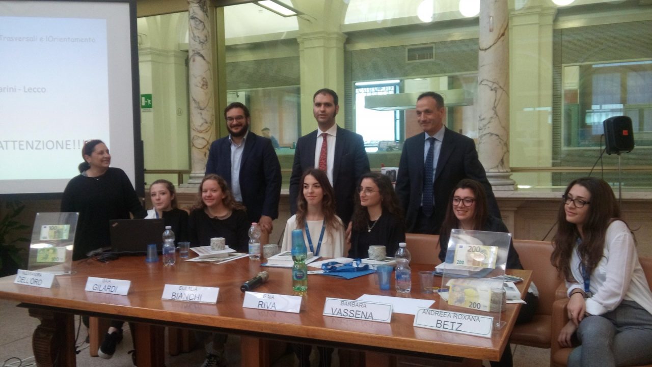 Alternanza scuola lavoro: studentesse del Parini a Banca d’Italia FOTO