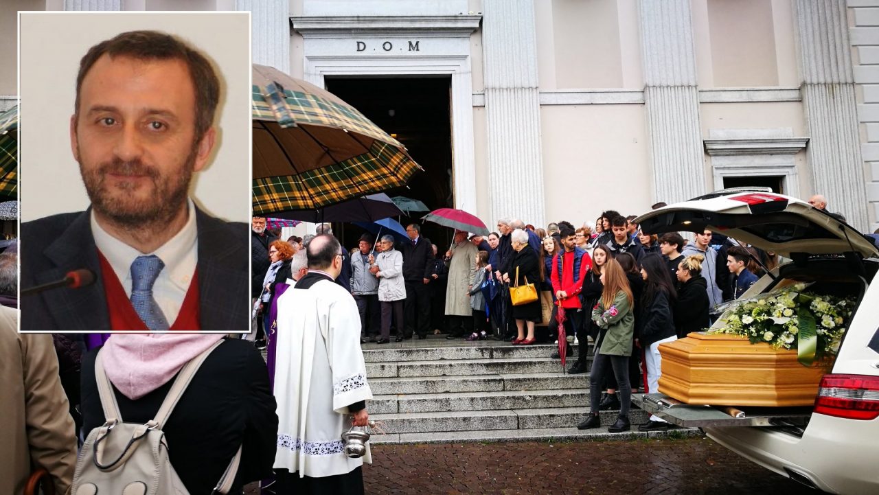 Commosso addio a Marco Deriu in basilica a Lecco