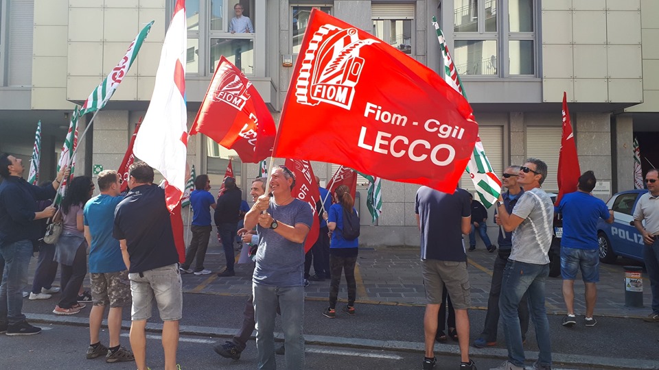 Crisi Husqvarna: confermati gli esuberi nel vertice in Confindustria e visita del segretario della Cisl FOTO