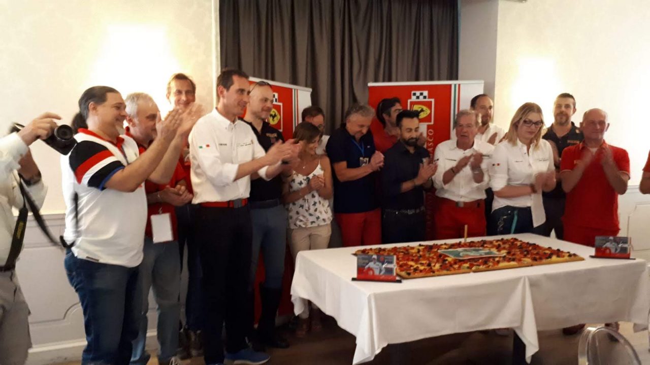 Il Ferrari Club Caprino rende omaggio a Schumi e Bianchi FOTO