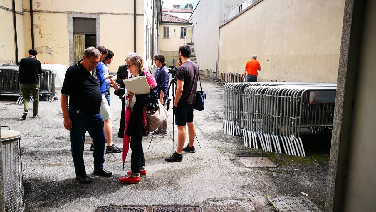 Tour dentro Palazzo Ghislanzoni in vista dell’asta FOTO e VIDEO