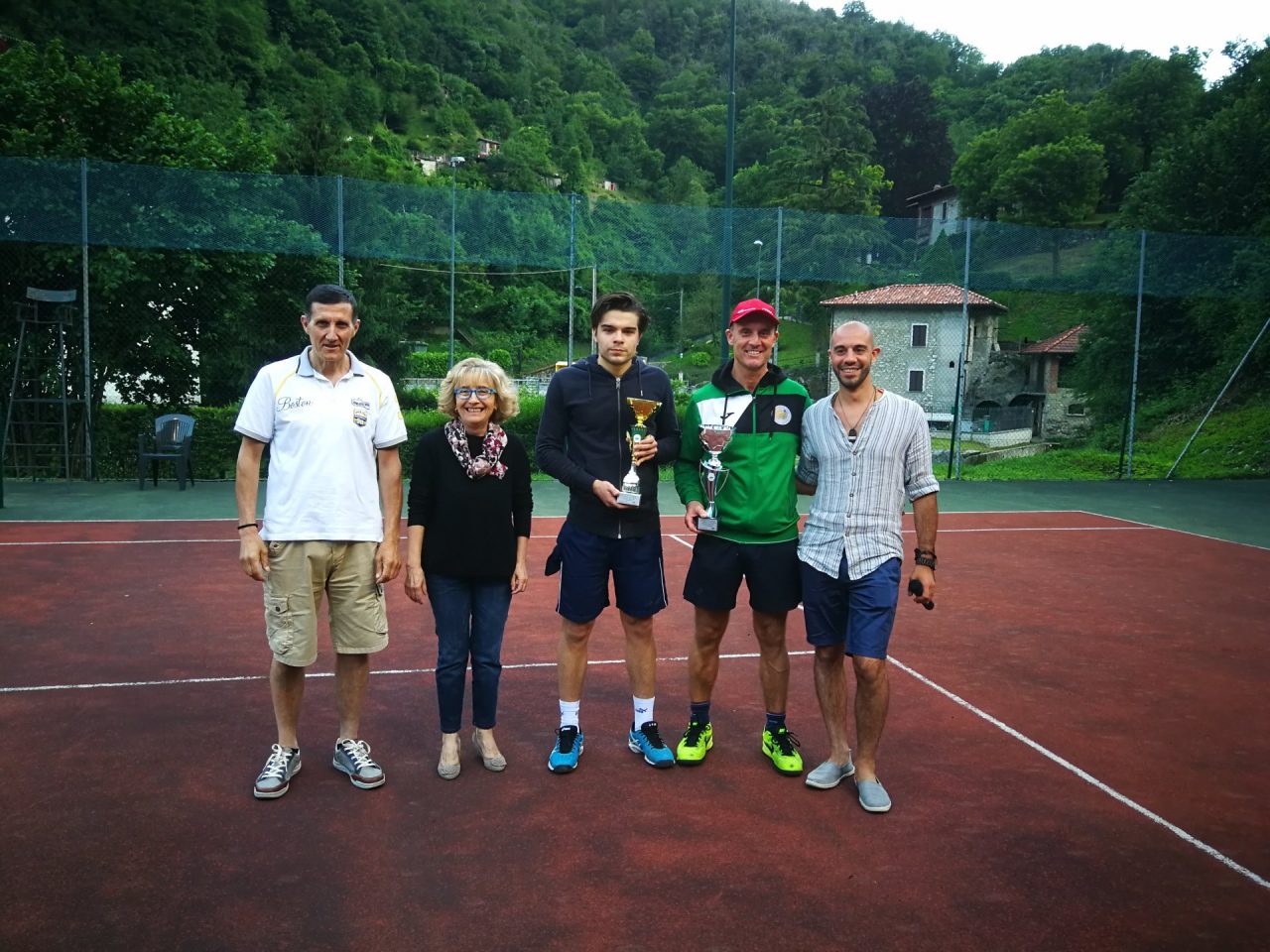 Primo torneo di tennis tra le montagne a Erve