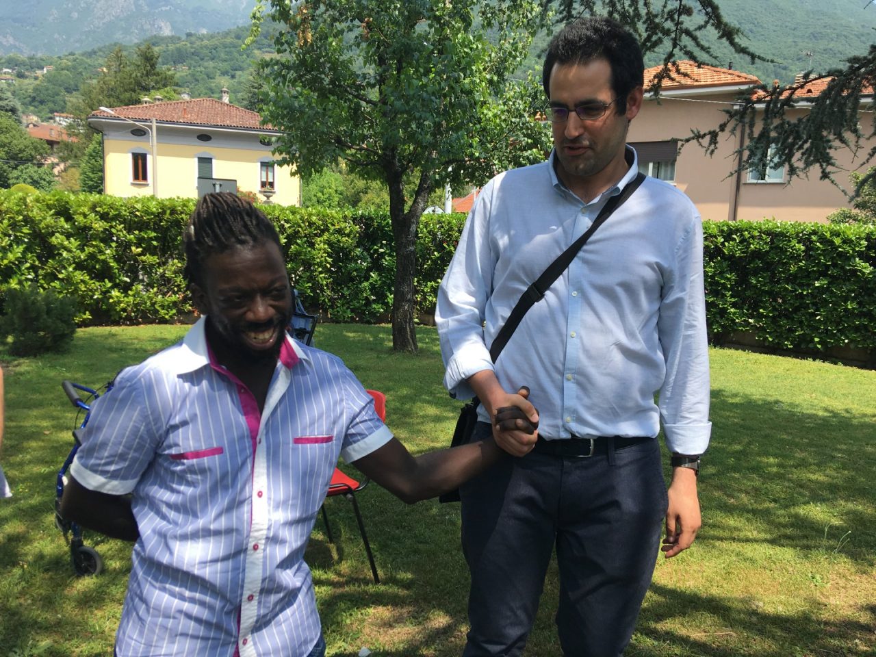 Sedeky e Luca, una amicizia al di là di ogni ostacolo