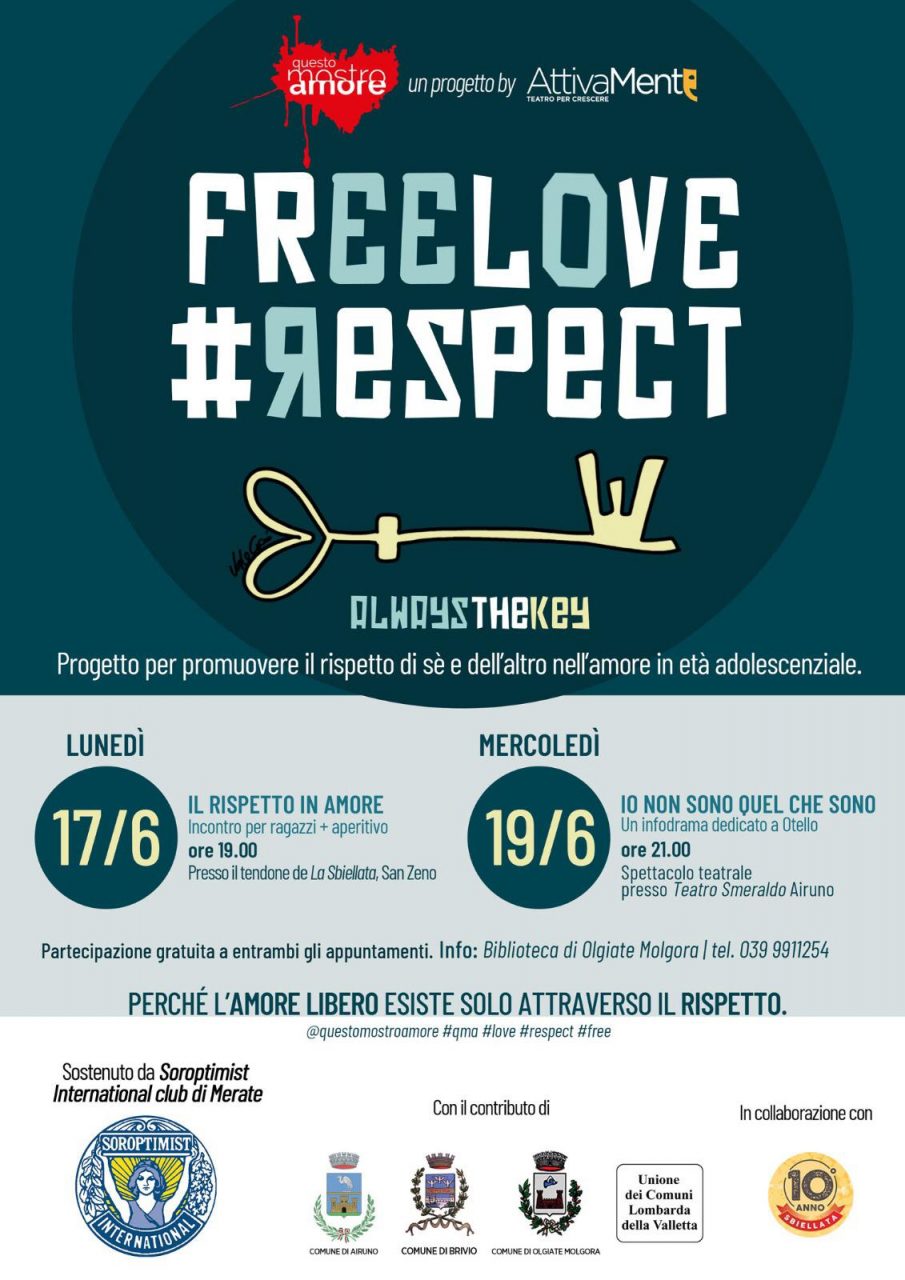 Questo Mostro Amore: due appuntamenti per gli adolescenti sulla violenza nelle relazioni