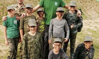 Ben 180 ragazzi al campo scuola «rispetto e natura» degli alpini FOTO