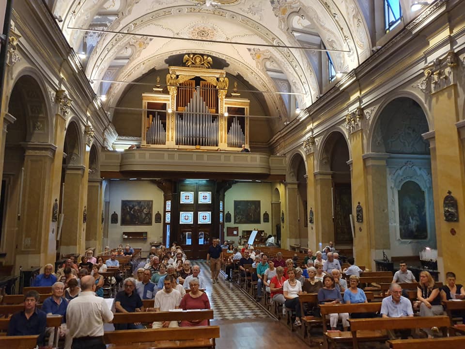 Eccezionale concerto d’organo del maestro Vianelli a Merate VIDEO