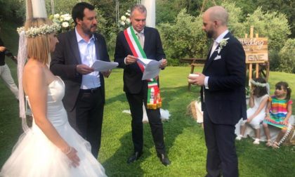 Matteo Salvini in Brianza ha sposato Igor De Biasio