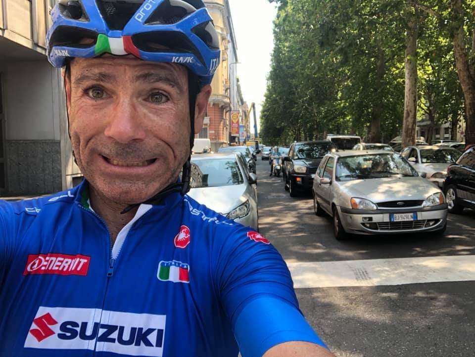 Davide Cassani, ct dei ciclisti, rischia la vita in una gita in Brianza