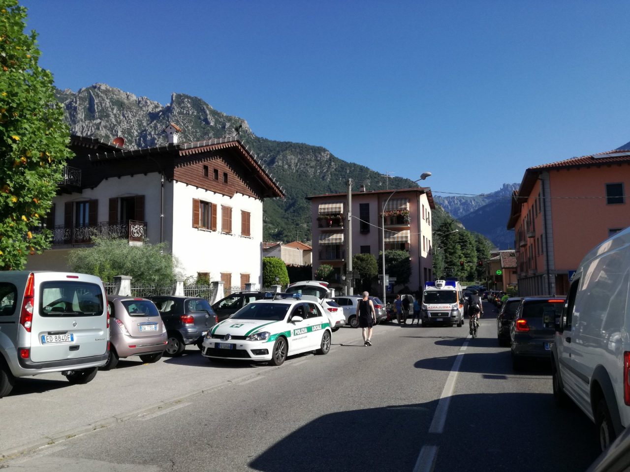 Valmadrera schinato in moto consigliere comunale