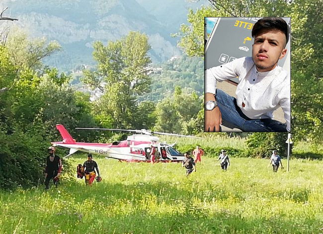 Diciottenne morto nell’Adda: i genitori ringraziano Calolzio