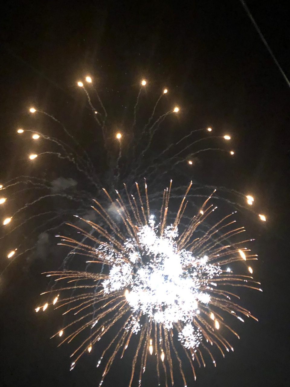 Lo spettacolo dei fuochi d’artificio a Sartirana FOTO e VIDEO