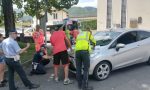 Incidente a Valgreghentino: motociclista in condizioni serie FOTO