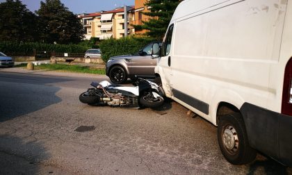 Ancora uno scontro auto moto sulla Provinciale La Santa