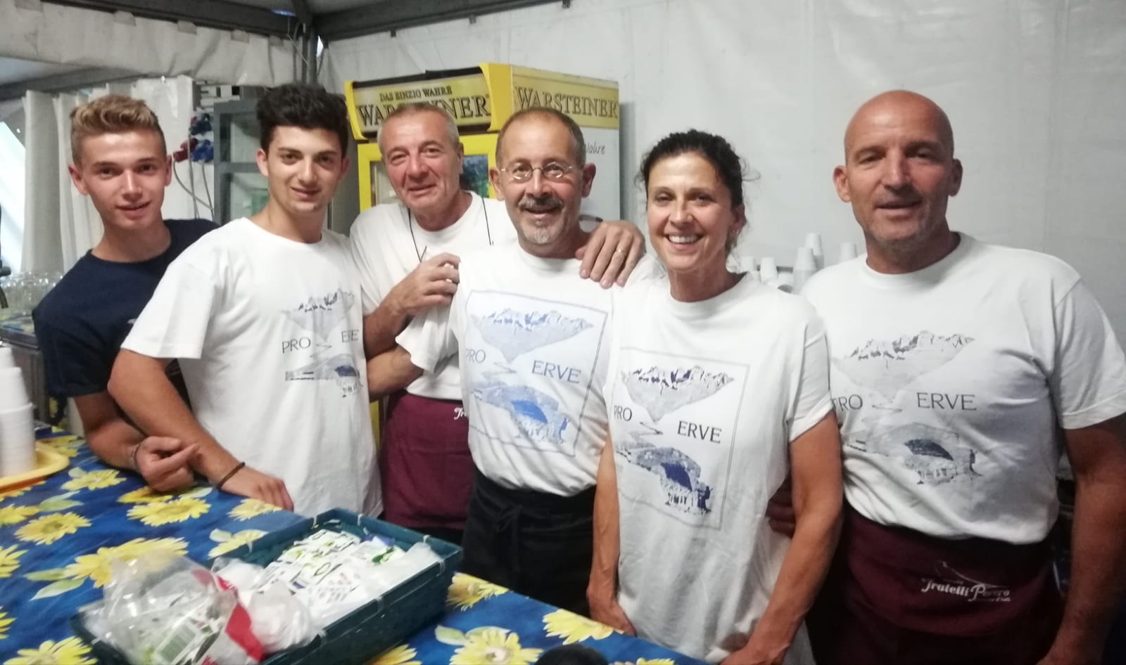 I baristi festa Erve