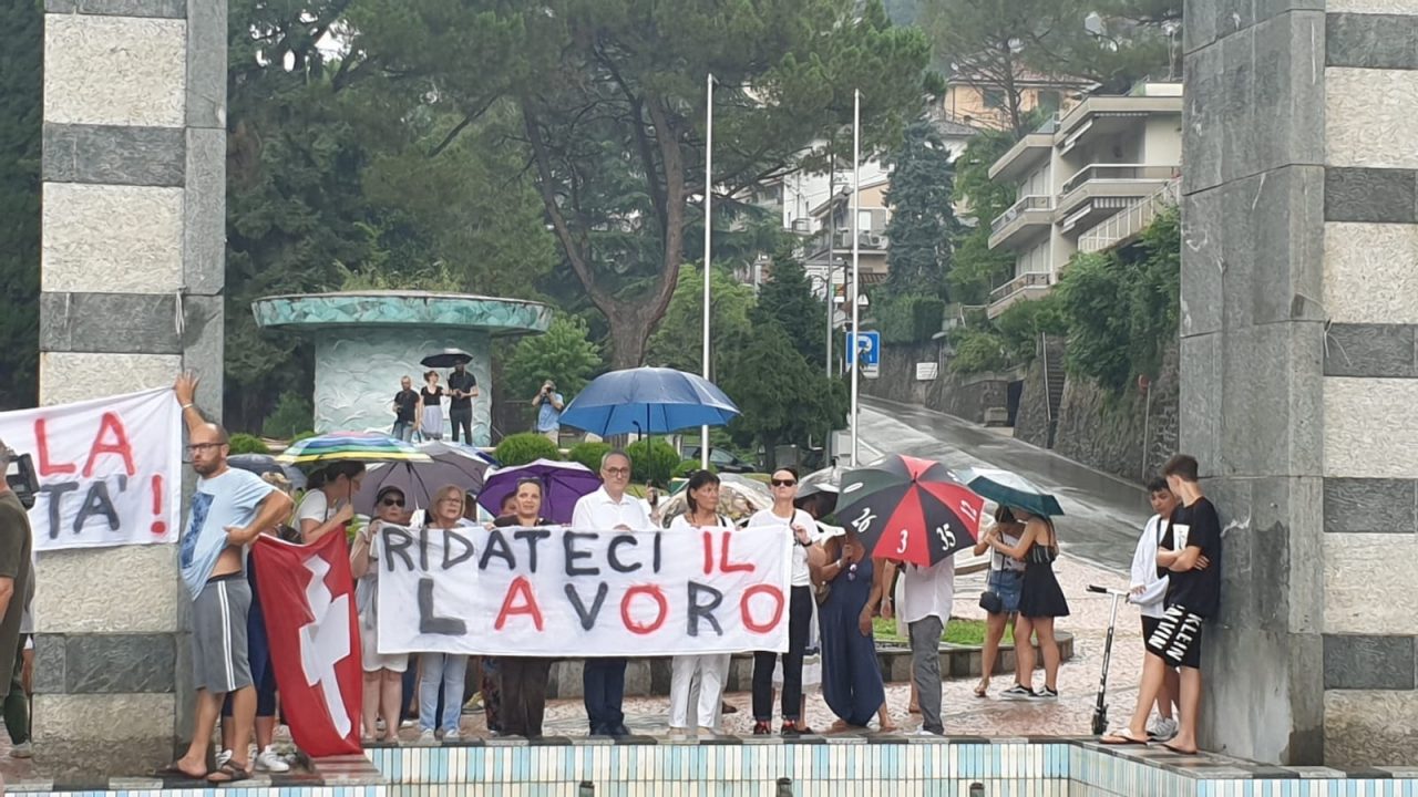 Chiusura Casinò di Campione un anno dopo si scende ancora in piazza