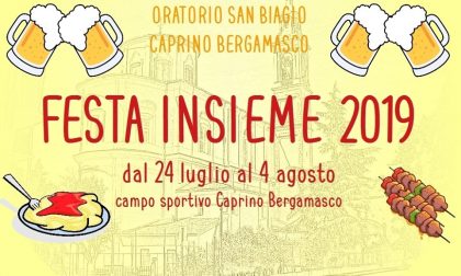 Festa Insieme: torna l'evento al campo sportivo di Caprino