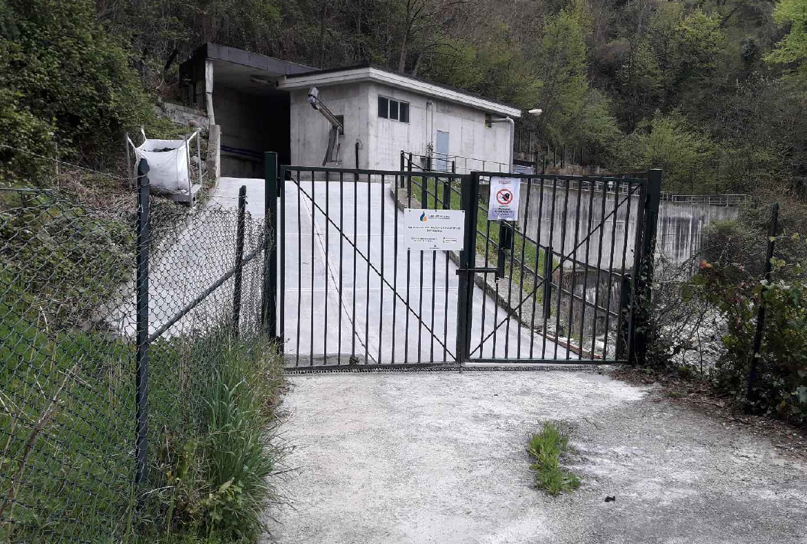 Terminati i lavori per la dismissione del depuratore di Perledo