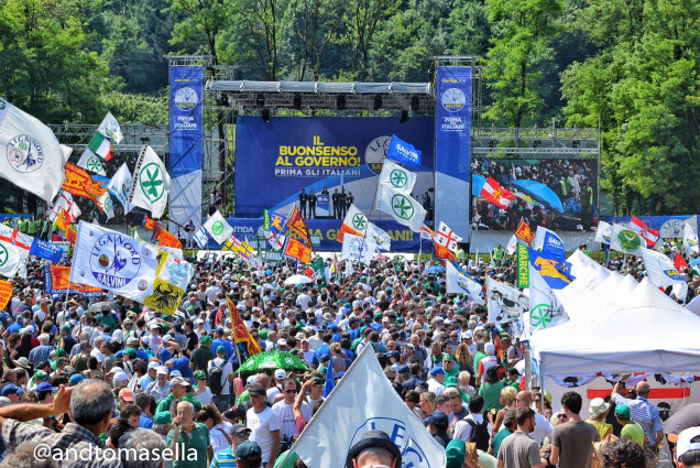 Il Raduno leghista di Pontida slitta a settembre